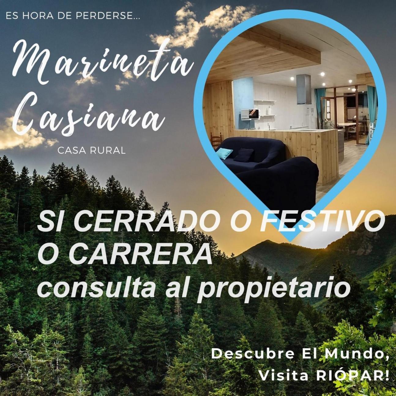 Casa Rural Marineta Casiana - Riópar Eksteriør bilde